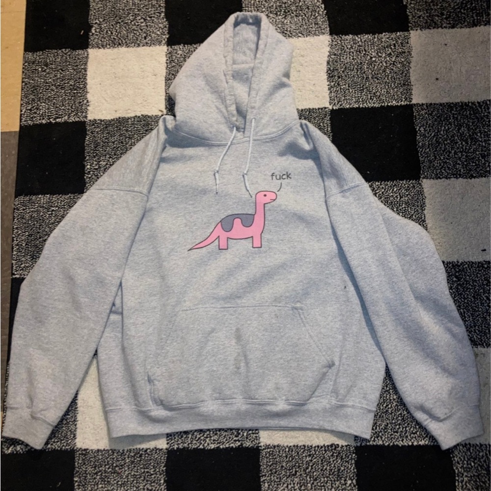 Funny Dinosaur Hoodie